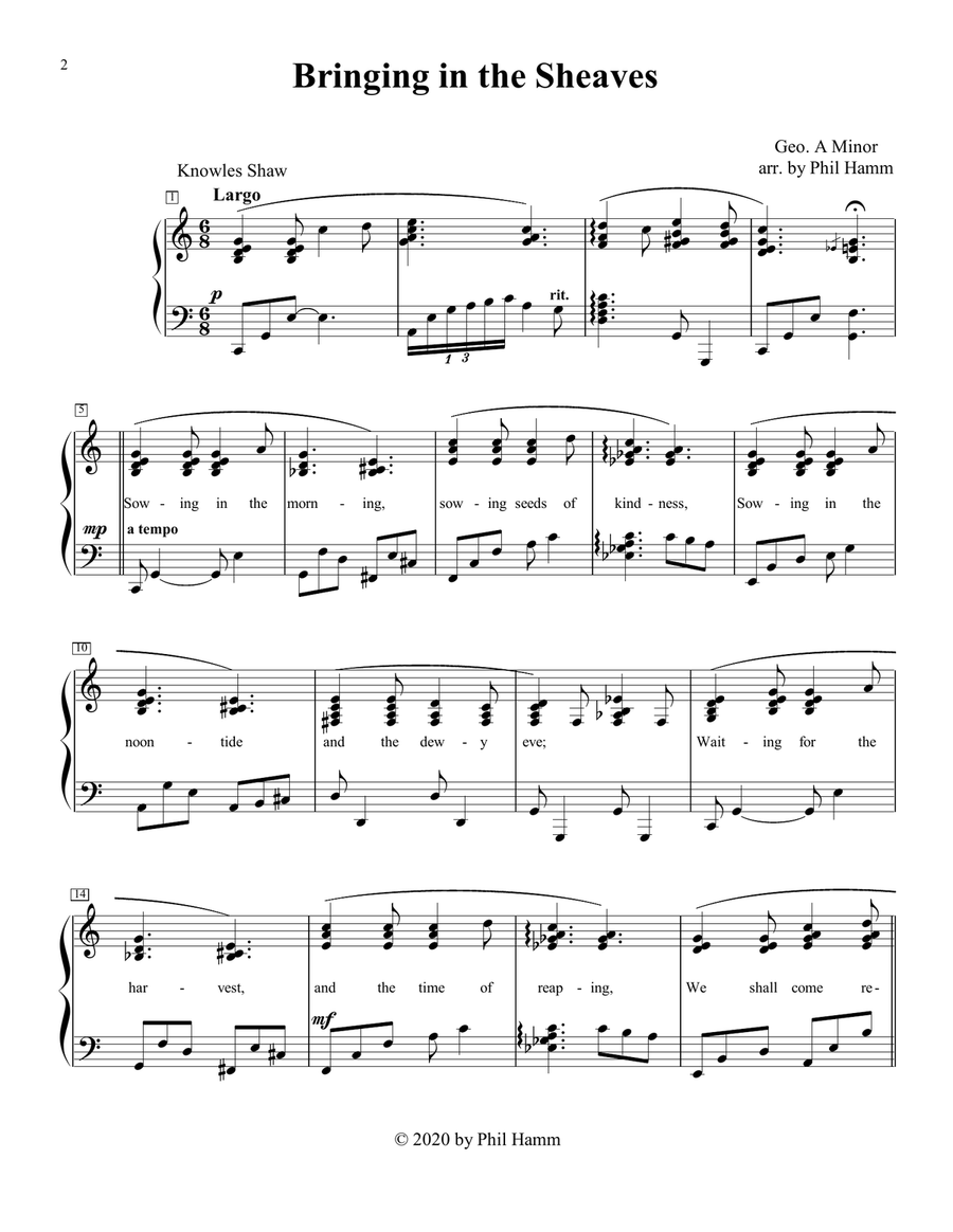 Jazzy Hymn Arrangements-Book Four-3rd Edition Piano Method scores gallery preview page 3