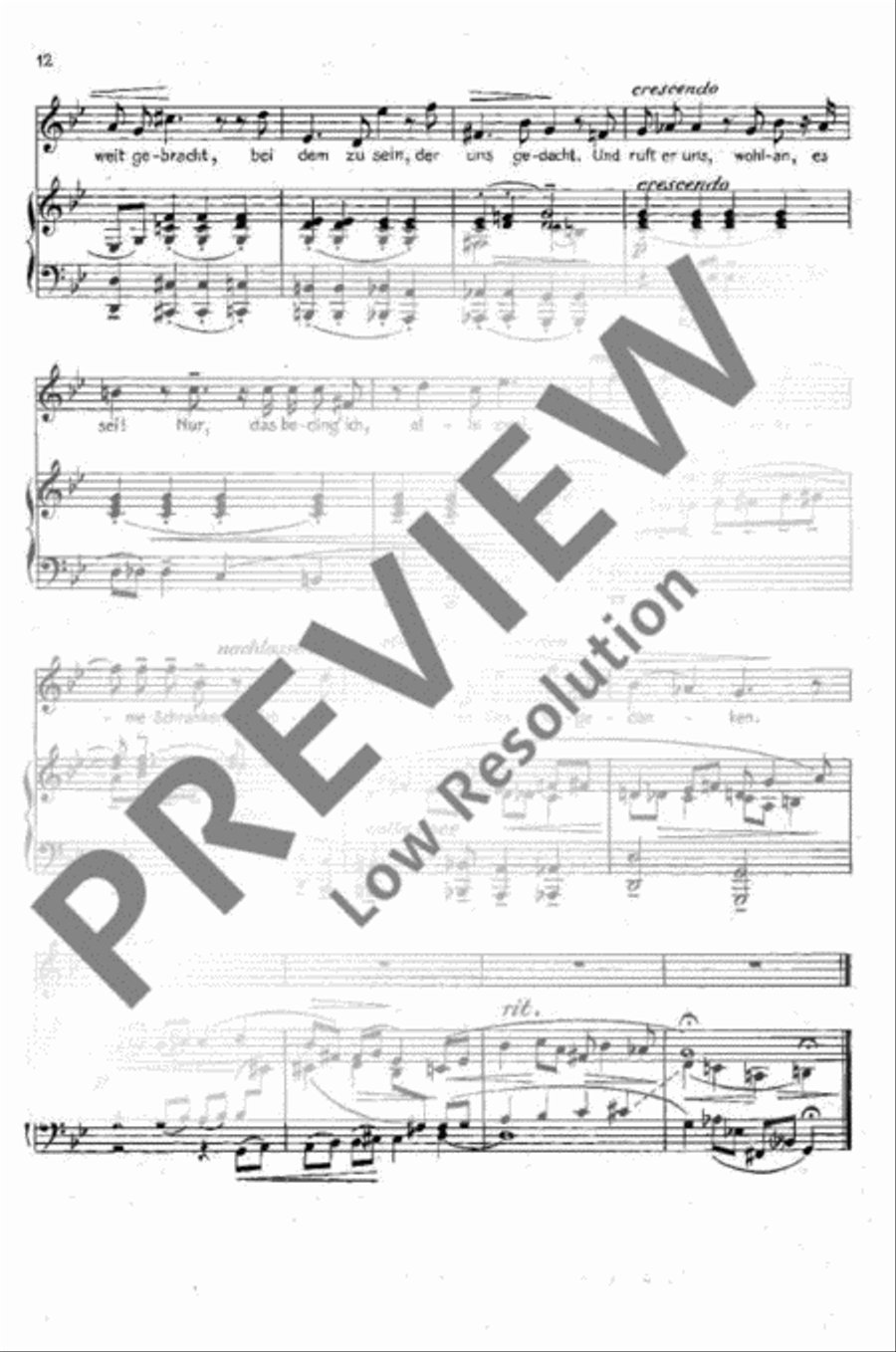 6 Gedichte Baritone Horn scores gallery preview page 13