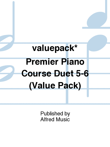 Premier Piano Course Duet 5-6 (Value Pack)