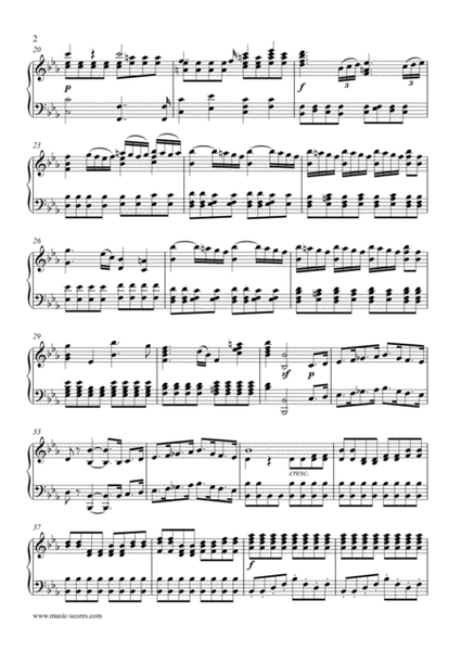 Hummel: Allegro con Spirito in Eb for Eb Trumpet image number null