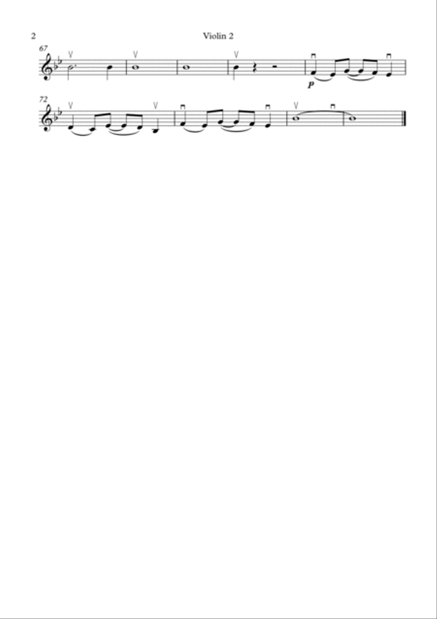 A Whole New World A Whole New World String Quartet scores gallery preview page 4