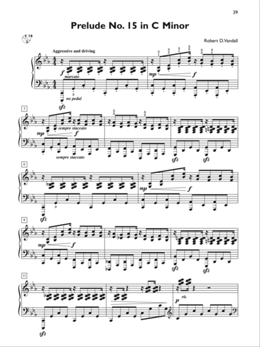 Preludes Complete with CD Piano Solo scores gallery preview page 5