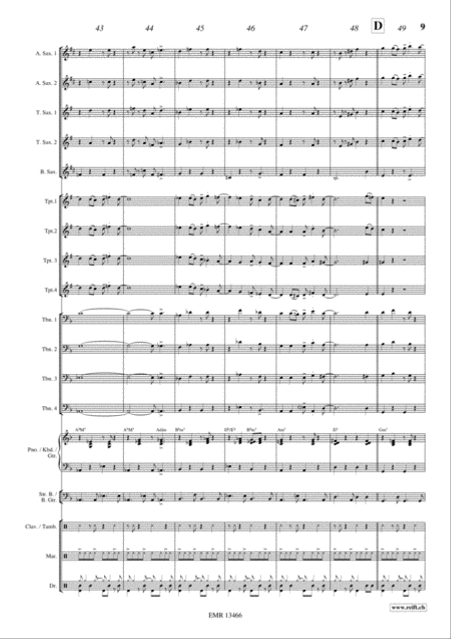 La Zorra La Zorra Big Band scores gallery preview page 10