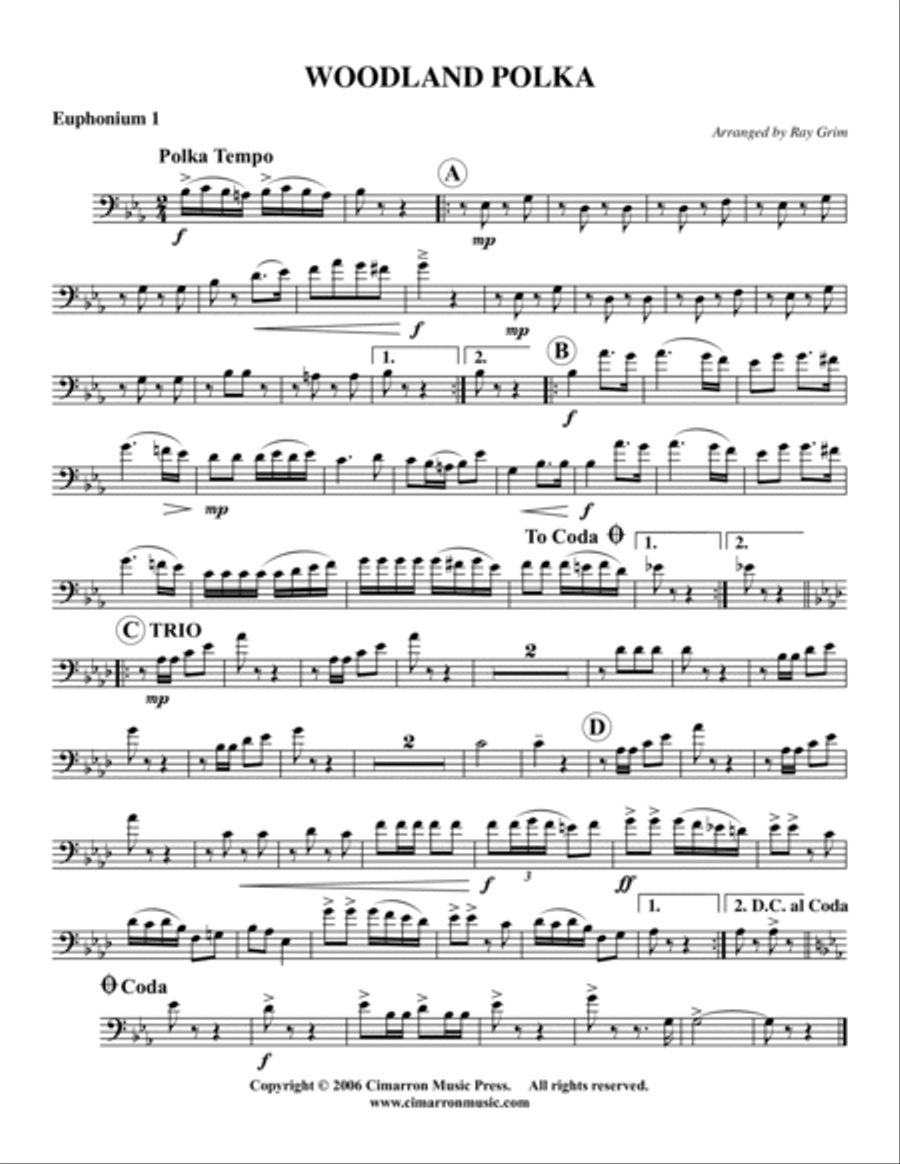 Woodland Polka EETT scores gallery preview page 3