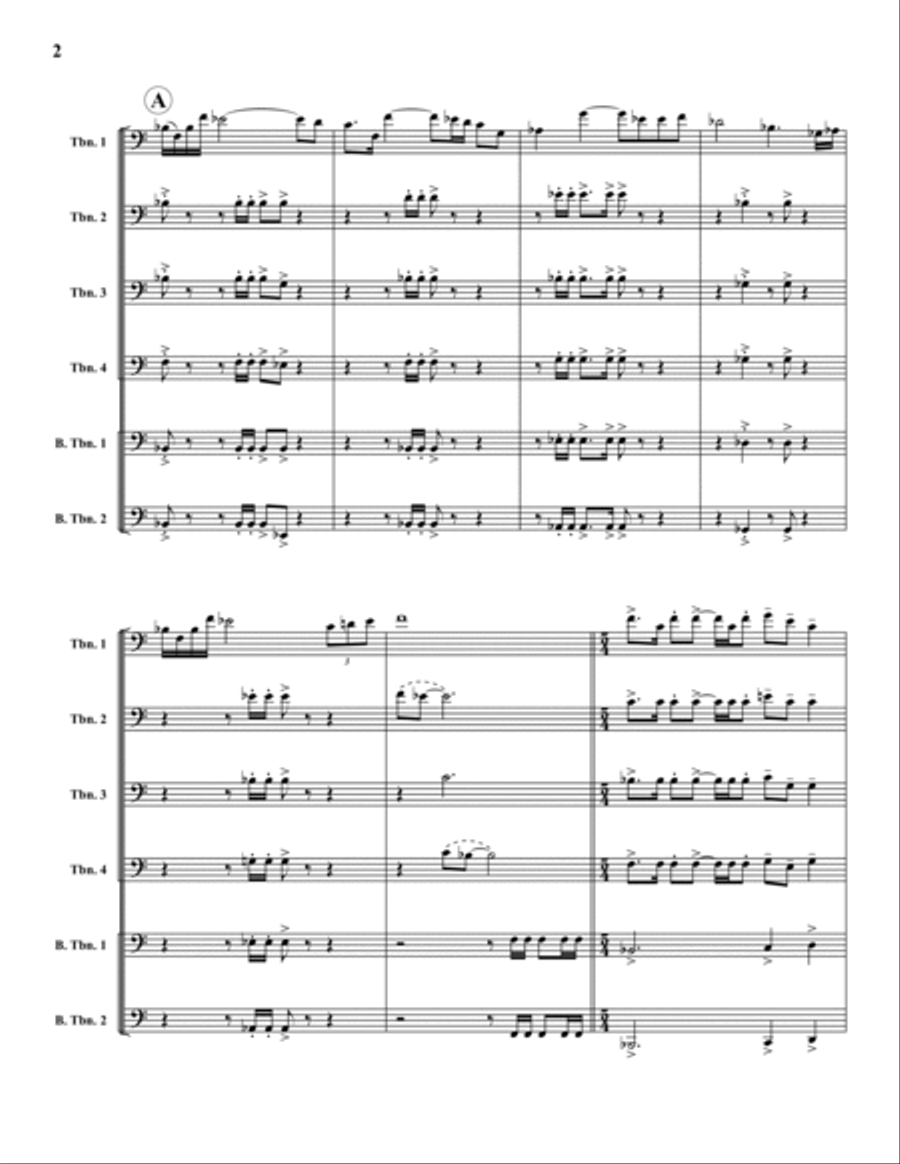 Blowfest Large Ensemble scores gallery preview page 2