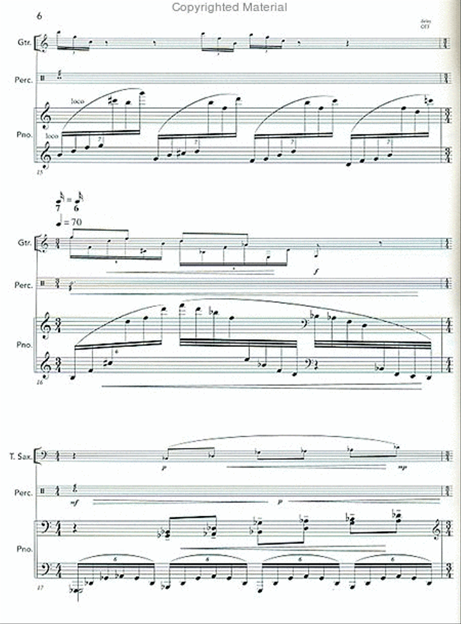 Atomic Variations Saxophone scores gallery preview page 3