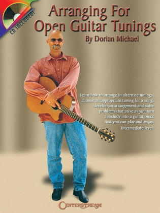 Book cover for Arranging For Open Guitar Tunings Book/CD