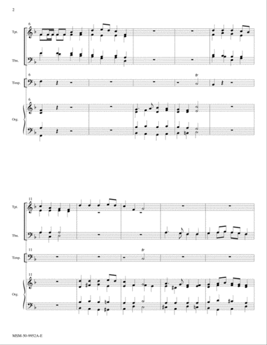 Sing with All the Saints In Glory Choir scores gallery preview page 2