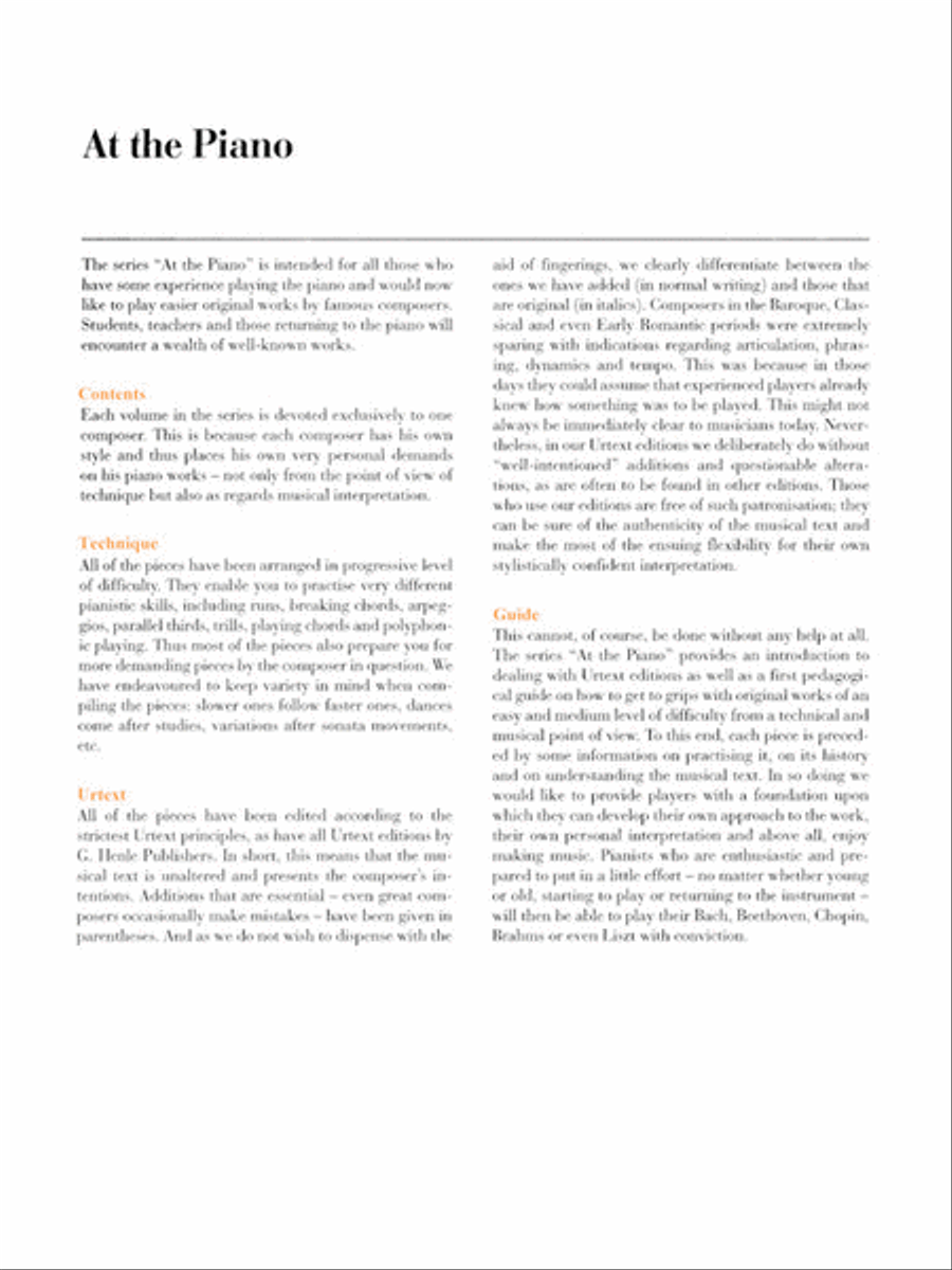 Beethoven: At the Piano Piano Solo scores gallery preview page 3