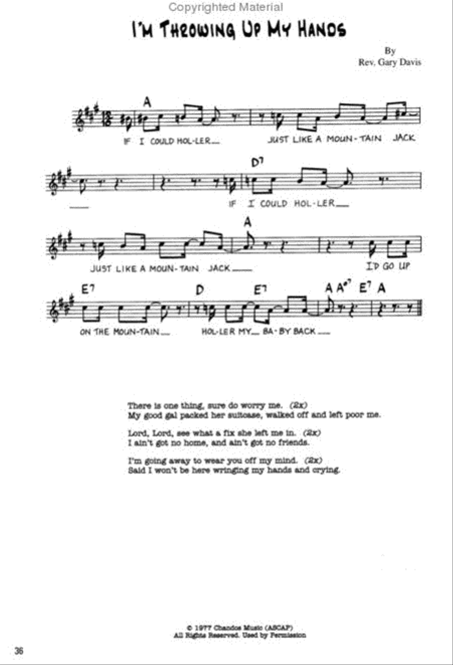 Stefan Grossman's Early Masters of American Blues Guitar: The Anthology of Country Blues Guitar Acoustic Guitar scores gallery preview page 2