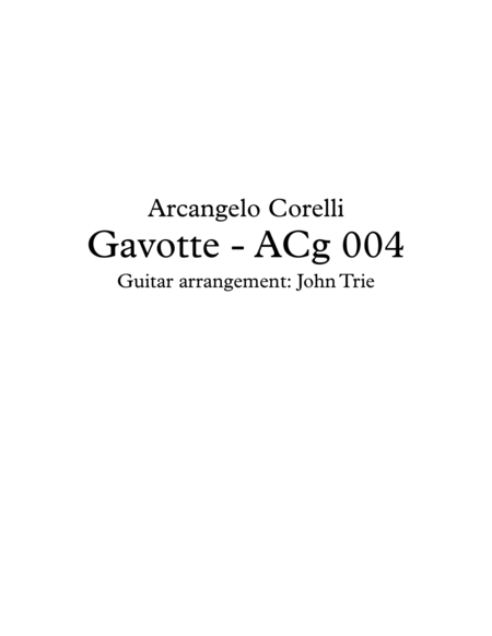 Gavotte - ACg004 image number null