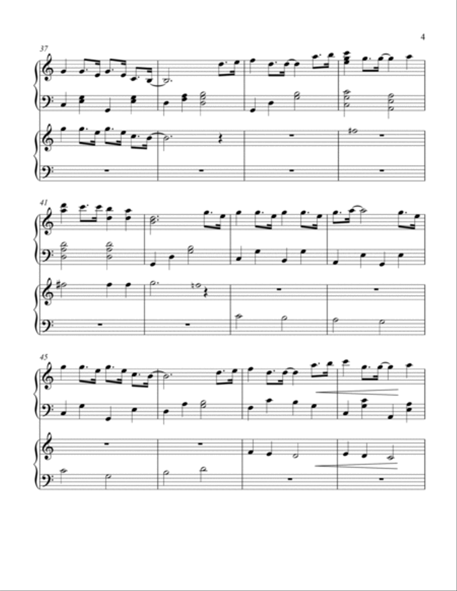 A Marshmallow World Harp scores gallery preview page 5