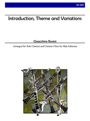 Introduction, Theme and Variations for Clarinet Choir