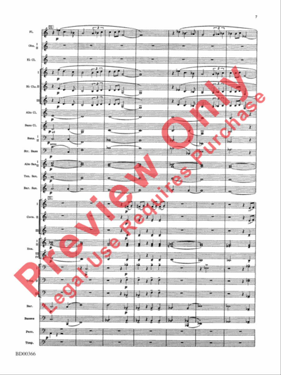 Rhythm of the Winds Concert Band scores gallery preview page 8