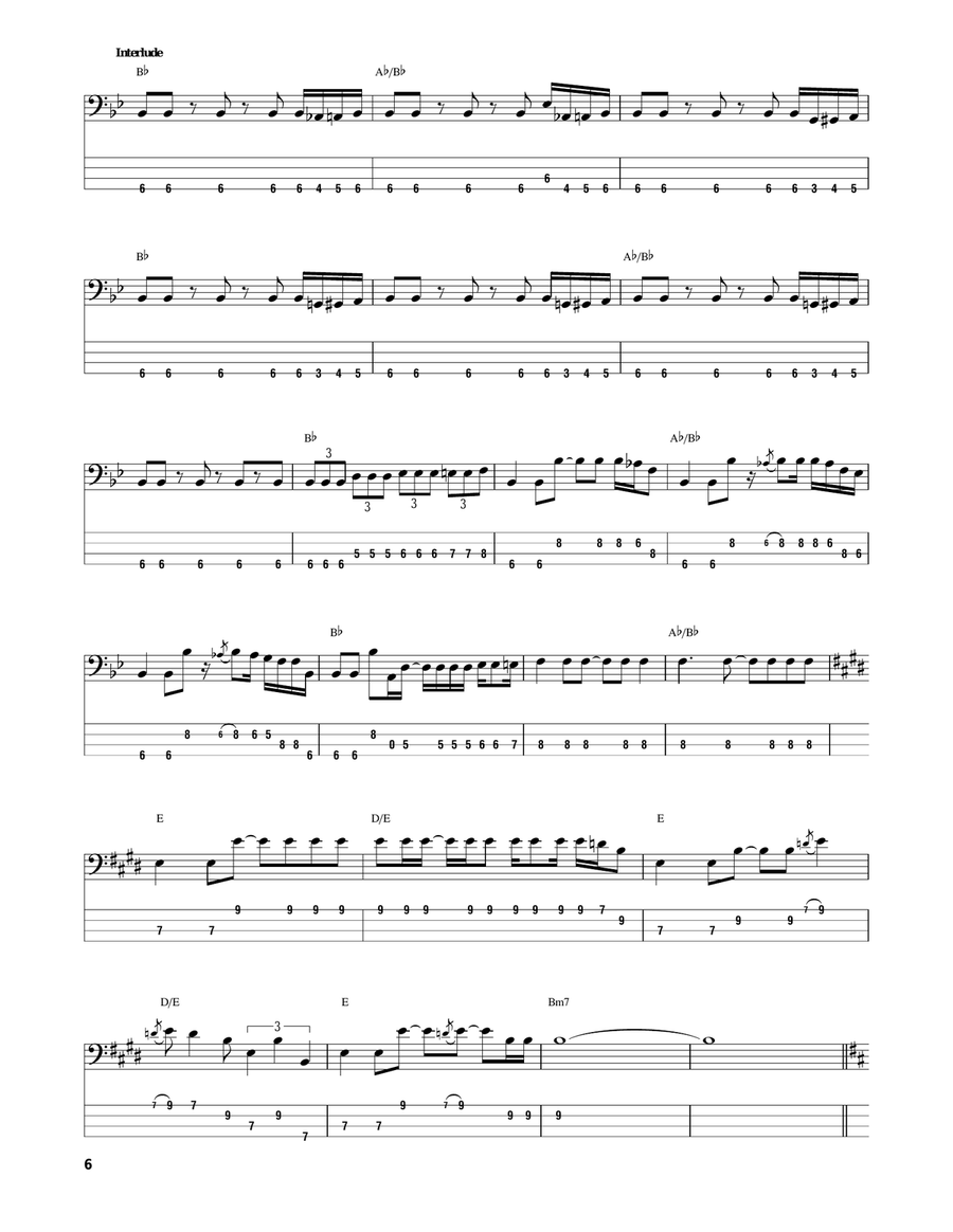 Yours Is No Disgrace Acoustic Guitar scores gallery preview page 6