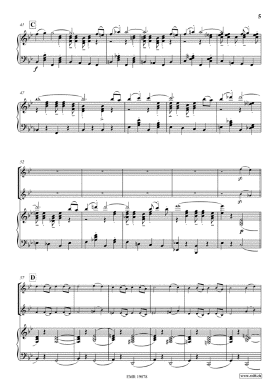 Gershwin Fantasy Violin scores gallery preview page 6