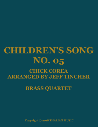 Children's Song No. 5