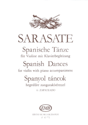 Book cover for Spanish Dances - Volume 6