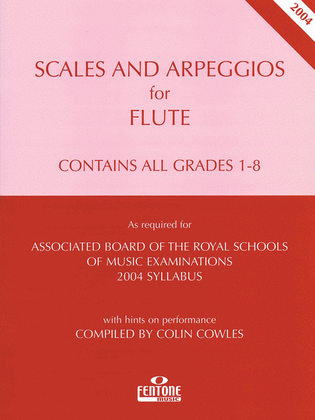 Book cover for Scales & Arpeggios for Flute