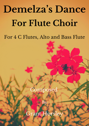 Book cover for "Demelza's Dance" Original For Flute Choir