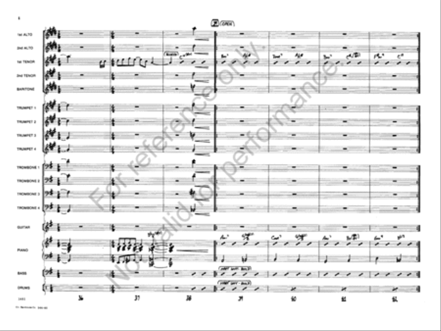A Long Time Ago A Long Time Ago Jazz Ensemble scores gallery preview page 7