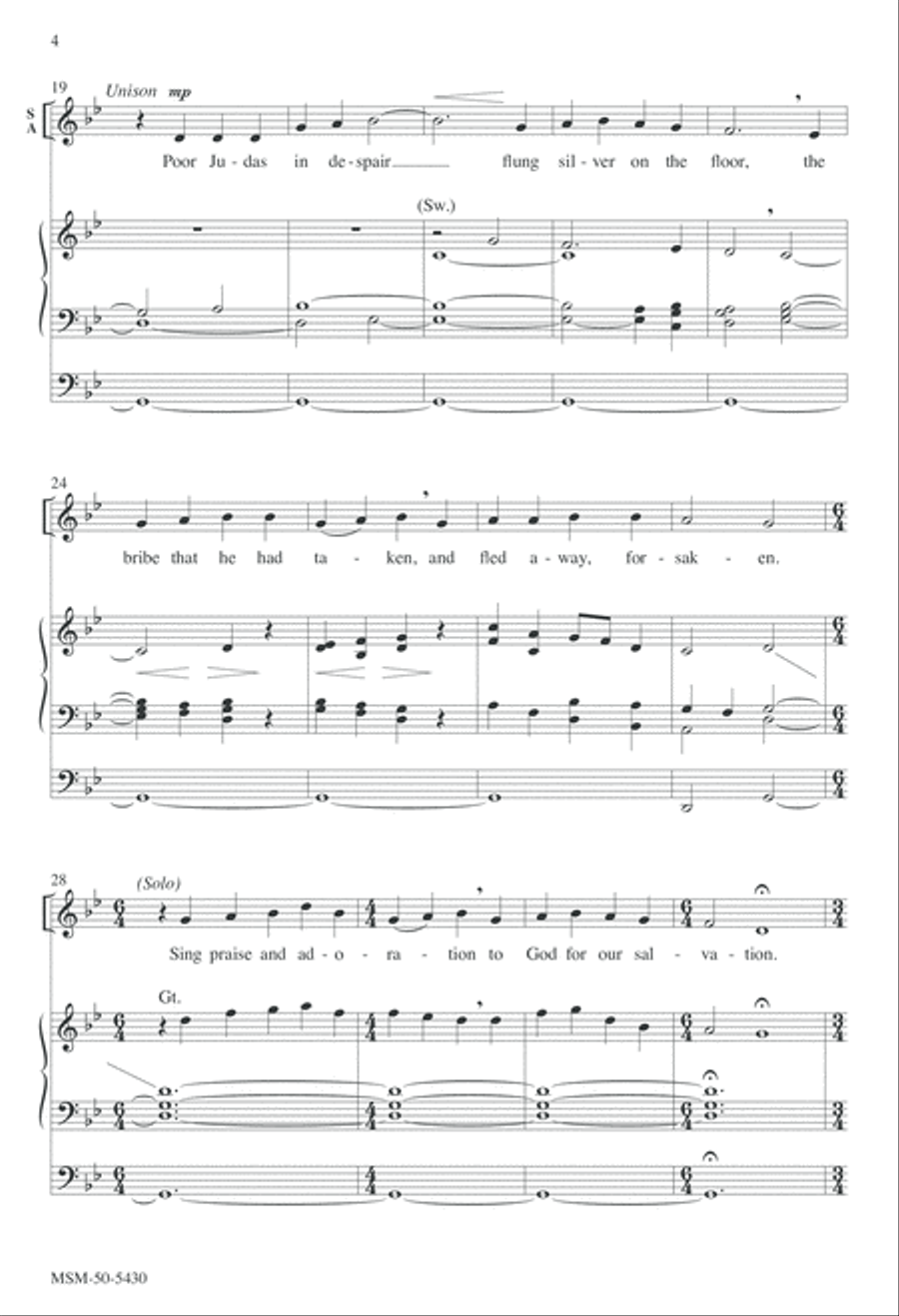 The Potter's Field 4-Part scores gallery preview page 4