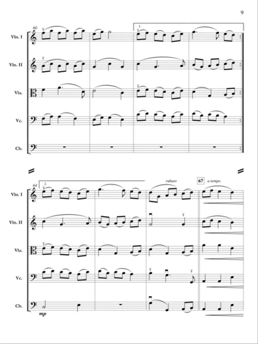 Fogland Beach Blues Orchestra scores gallery preview page 9