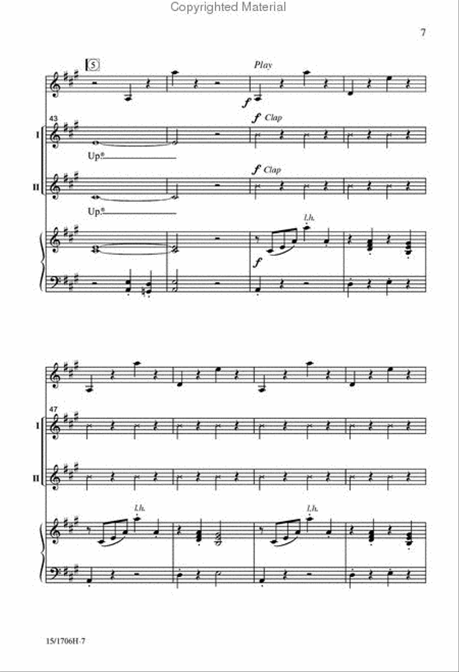 Pop Bottle Hoedown Pop Bottle Hoedown 2-Part scores gallery preview page 7