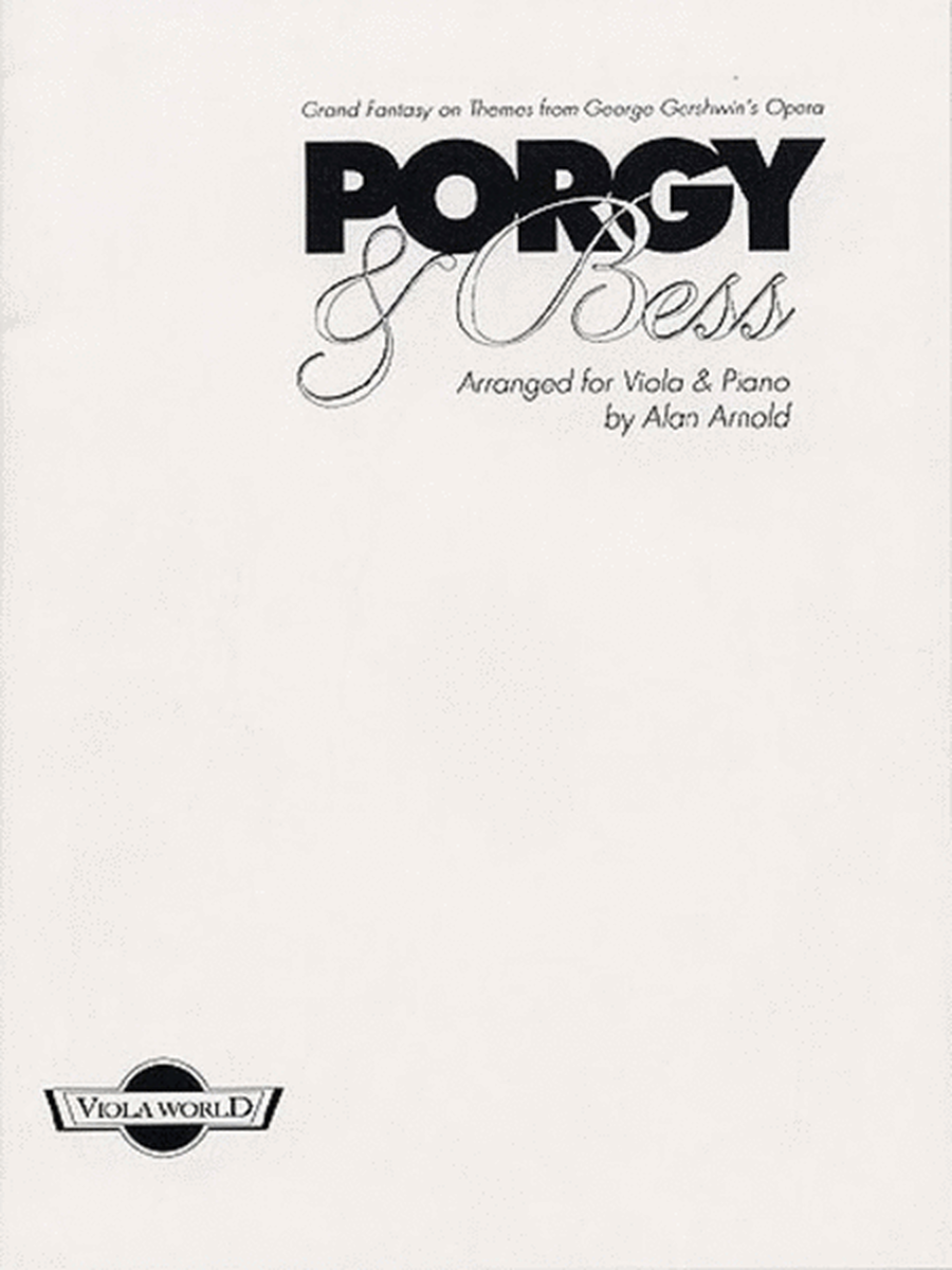 Gershwin - Grand Fantasy Porgy & Bess Viola/Piano