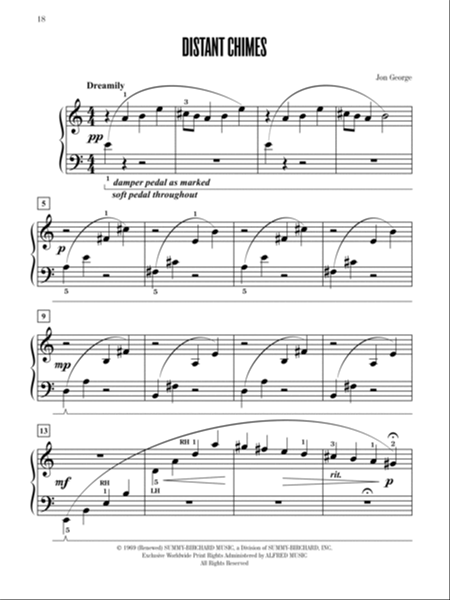 Favorite Contest Winners -- Summy-Birchard & Belwin, Book 1 Easy Piano scores gallery preview page 5