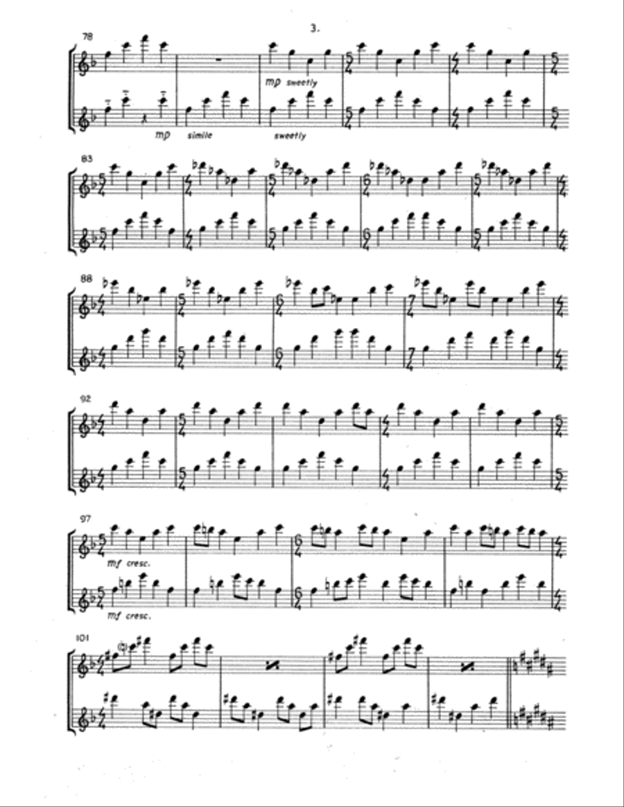 SAXSOUNDS III (Diminishing Returns) - Alto Saxophone