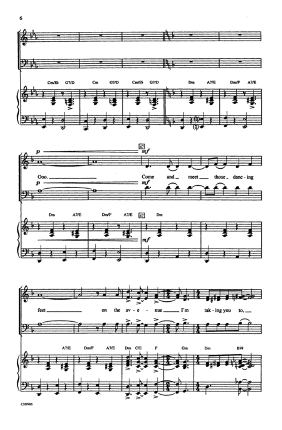 42nd Street Choir scores gallery preview page 4