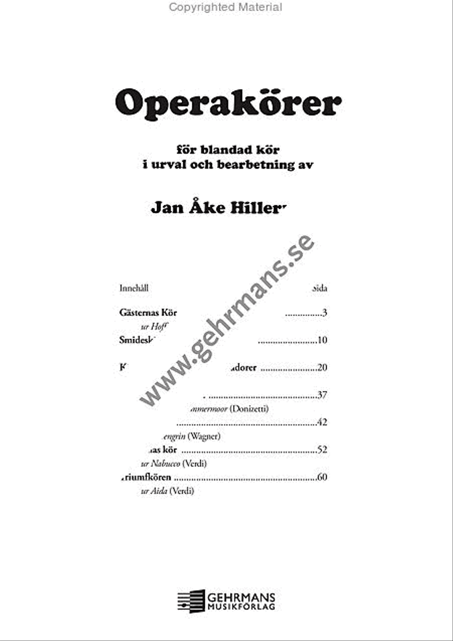 Operakorer Operakorer 4-Part scores gallery preview page 2