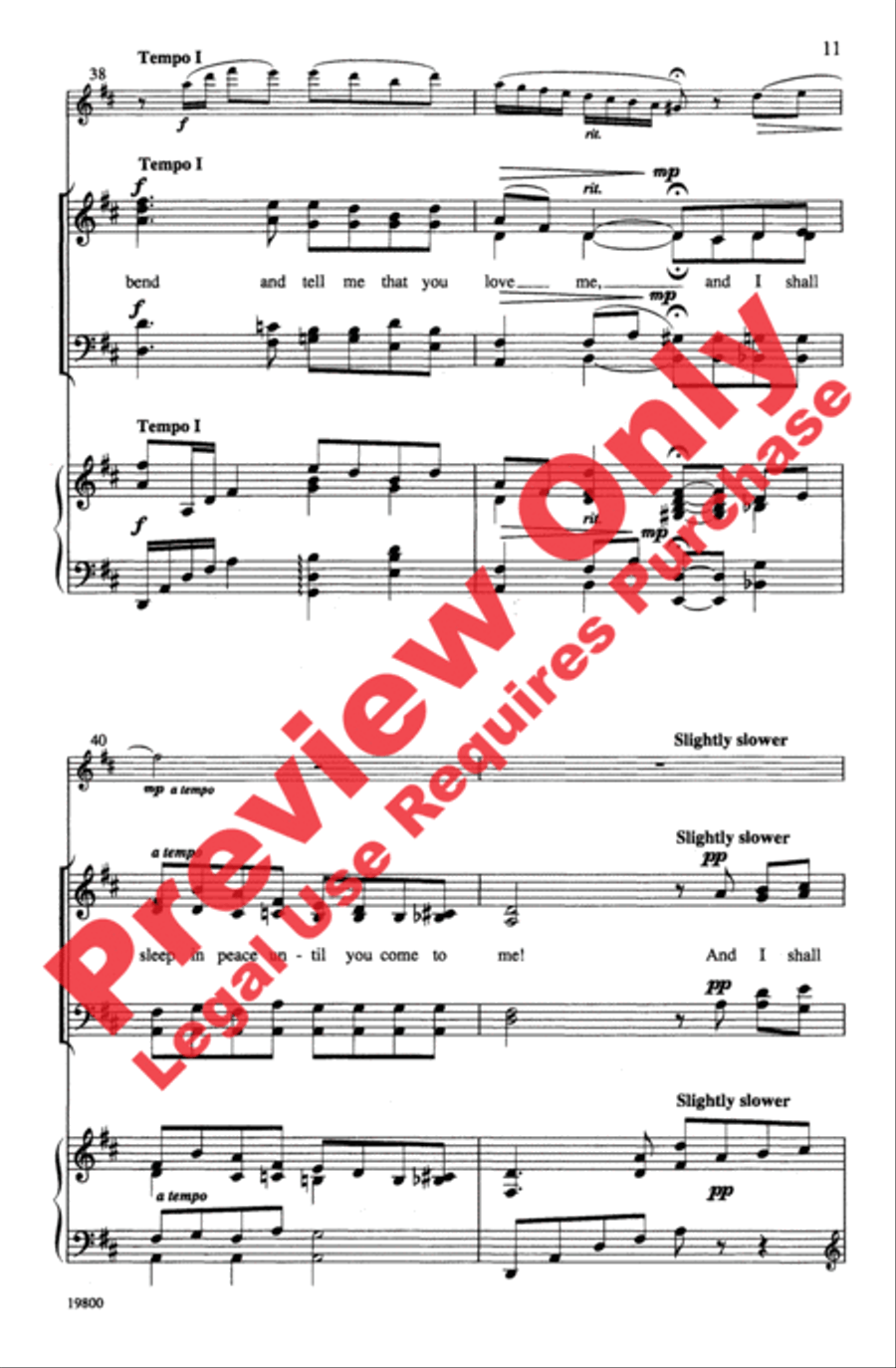 Danny Boy Danny Boy 4-Part scores gallery preview page 11
