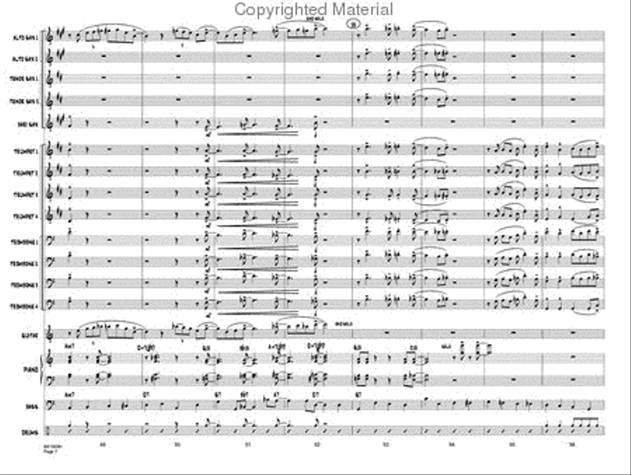 Doctor Blues Doctor Blues Jazz Ensemble scores gallery preview page 8