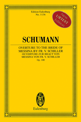Book cover for Overture to the Bride of Messina by Fr. V. Schiller, Op. 100