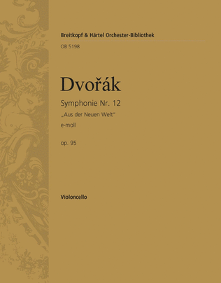 Book cover for Symphony No. 9 in E minor Op. 95
