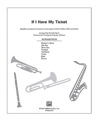 Book cover for If I Have My Ticket