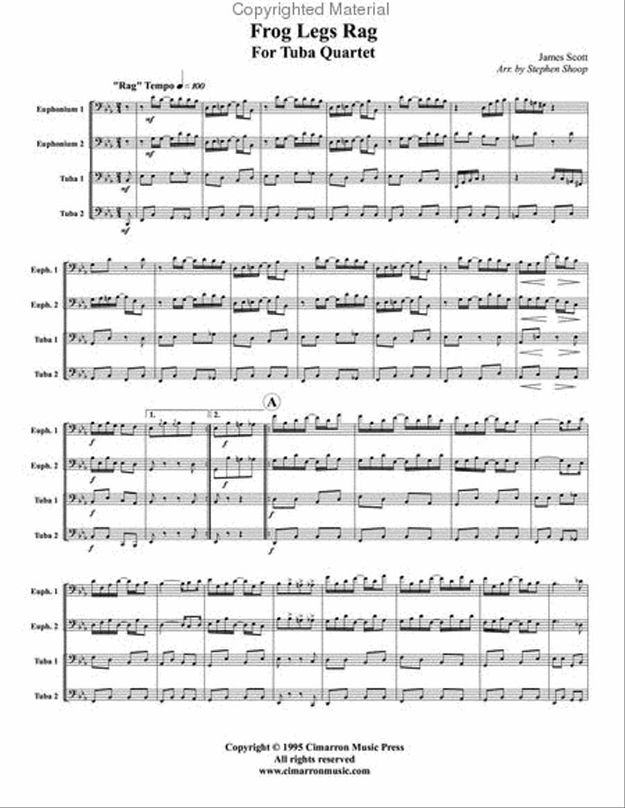 Frog Legs Rag Frog Legs Rag EETT scores gallery preview page 2