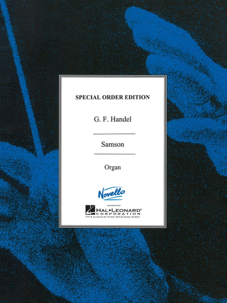 Samson Orchestra scores gallery preview page 1