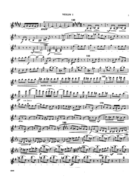 Italian Serenade: 1st Violin
