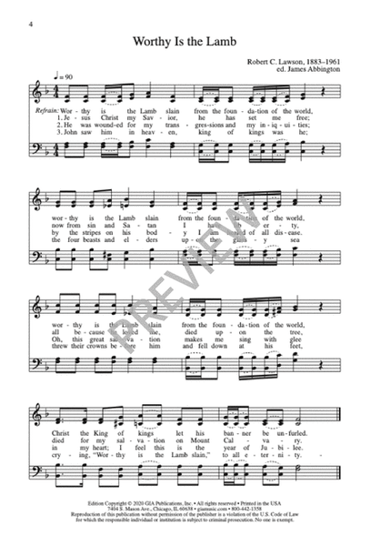 Seven Hymns by African American Holiness-Pentecostal Bishops