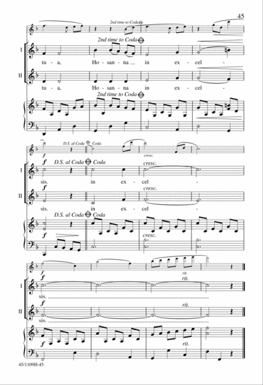 In Concert! for 2-part Choirs 2-Part scores gallery preview page 46