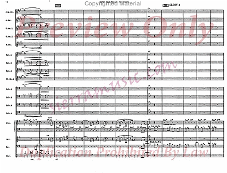 Better Days Ahead Big Band scores gallery preview page 17