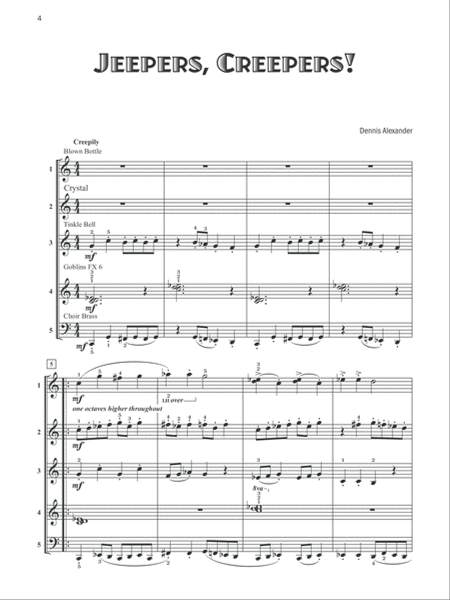 Five-Star Ensembles Five-Star Ensembles Easy Piano scores gallery preview page 3