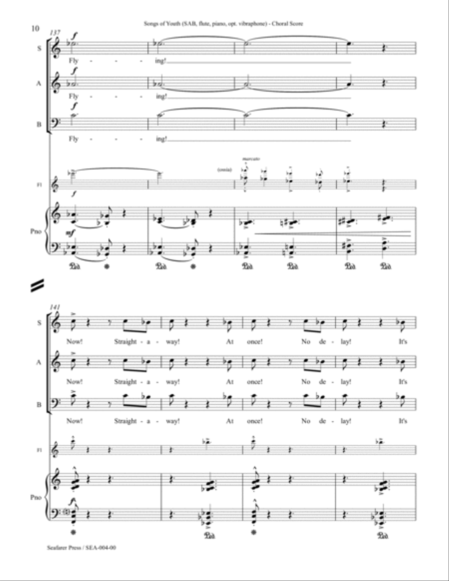 Songs of Youth Songs of Youth 3-Part scores gallery preview page 13