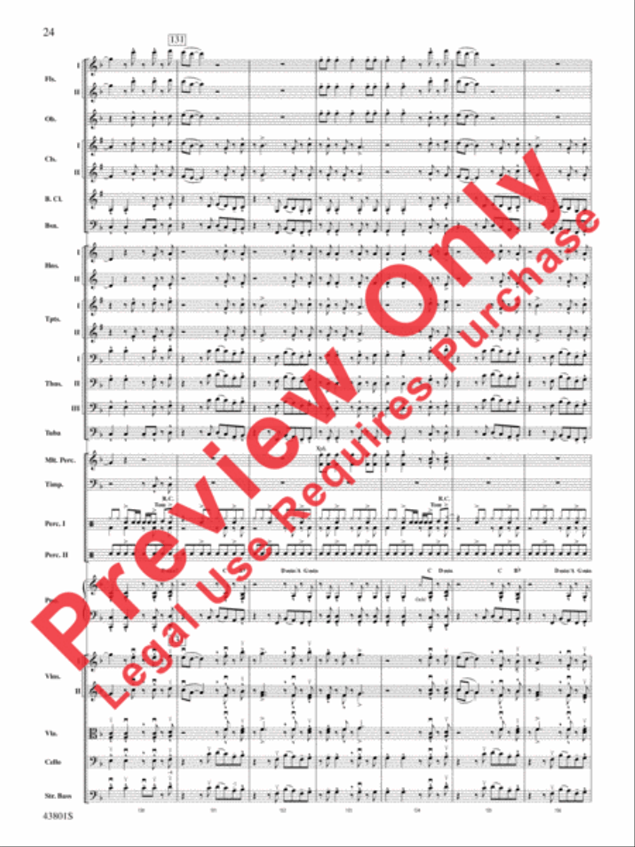 Bruno Mars' Greatest Hits Full Orchestra scores gallery preview page 25