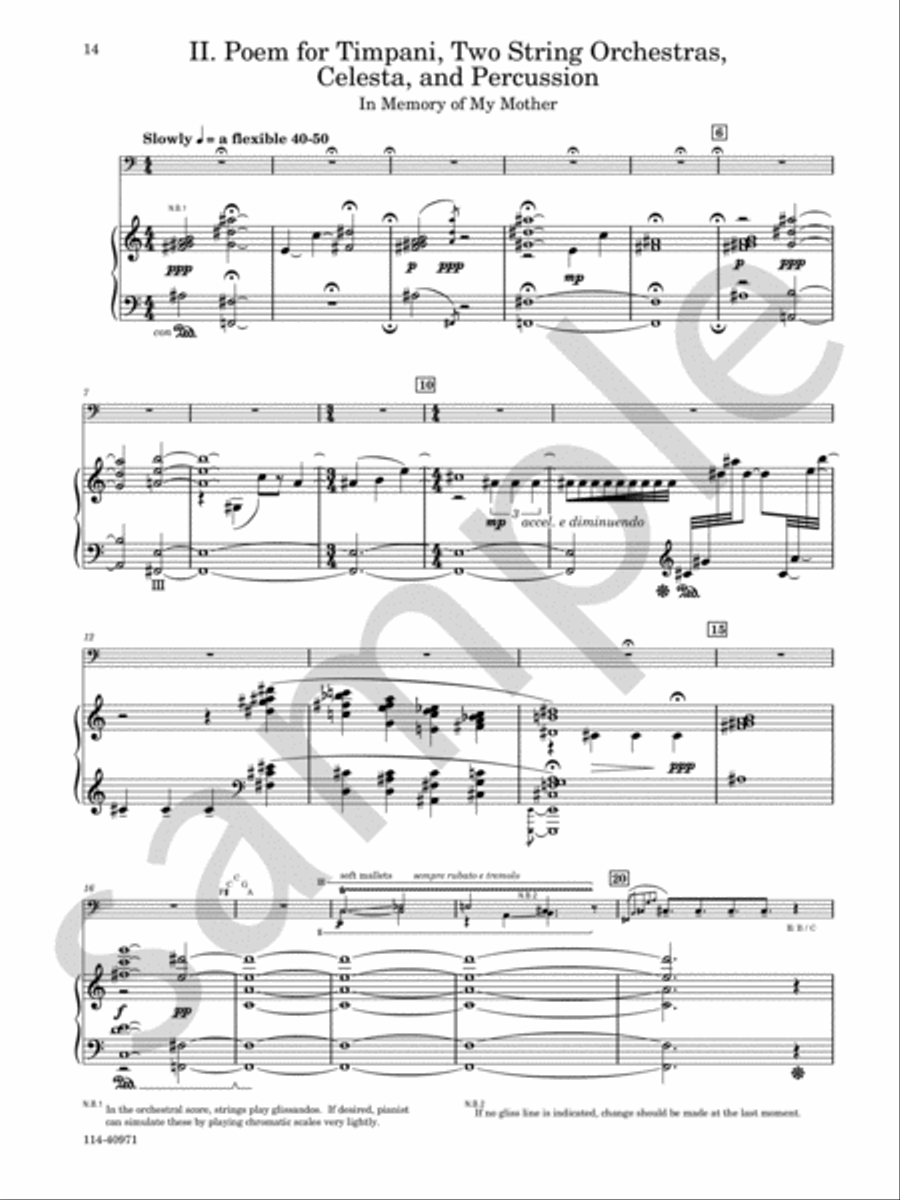 Concerto No. 1 Chamber Music scores gallery preview page 6
