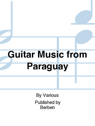 Book cover for Guitar Music From Paraguay