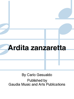Book cover for Ardita zanzaretta